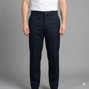 Flying Cross‎ Justice Uniform Pants Wool Blend LAPD Navy Police Duty Blue 34x22